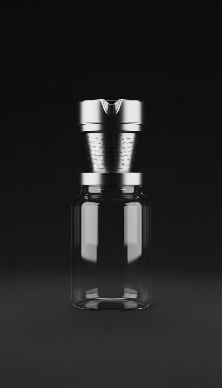 Cold Brew Maker Stainless Steel Glass