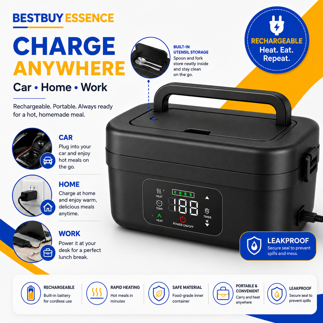 Bestbuy Essence Lunchbox - Portable and Convinient