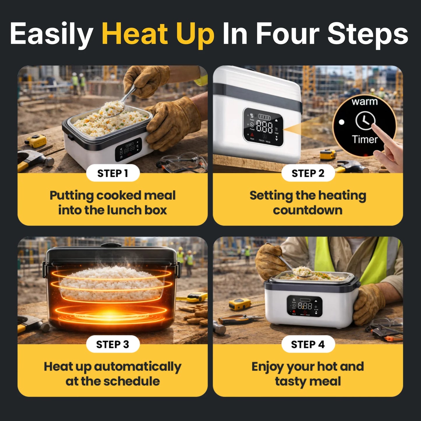 Explorer Heating Lunchbox™ - Portable And Convenient